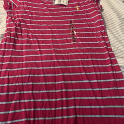 Brand New With Tags Teen XL (16) striped Polo RL Dress