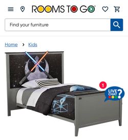 Star Wars Light Saber bed Frame