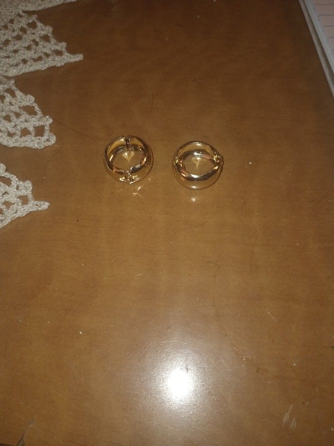 Vintage Gold Plated Earrings
