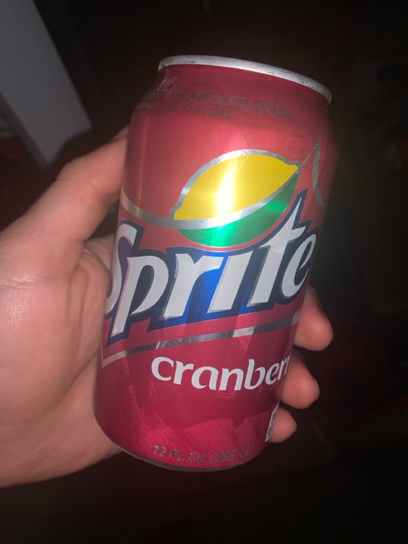 UNOPENED Original Sprite Cranberry Can