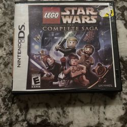 Lego Star Wars: The Complete Saga - Nintendo DS Details works case and game cartridge