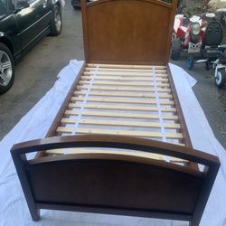 Crate & Barrel Twin Bed Frame 