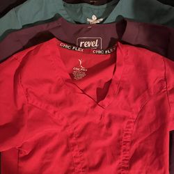 Scrub Top And Bottom 