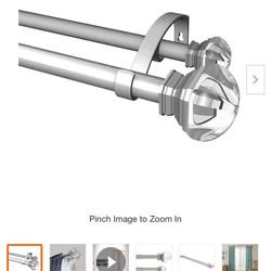 Double Rod Curtain Rod