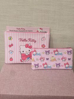 Hello Kitty Pencil Pouch Set