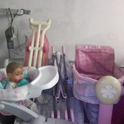 Baby Toys Stroller Iron Board Cradle/Crib Baby Walker 