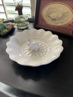 Cutie Bunny Trinket Dish 