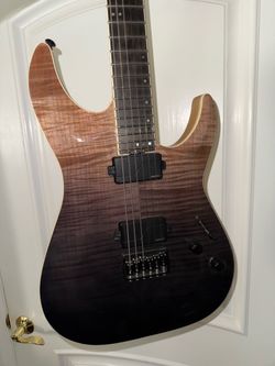 Schecter C-1 SLS Elite Black Fade Burst