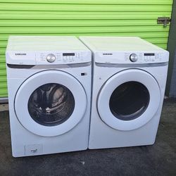 Samsug Washer And Gas Dryer Good Conditions 3 Months Warranty Delivery Available 
