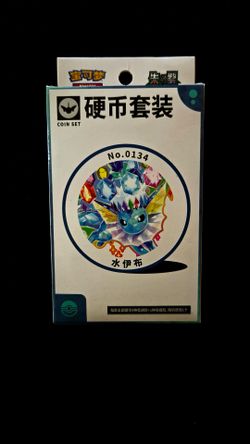 Pokémon: Terastal Grand Gathering Coin Set- Vaporeon