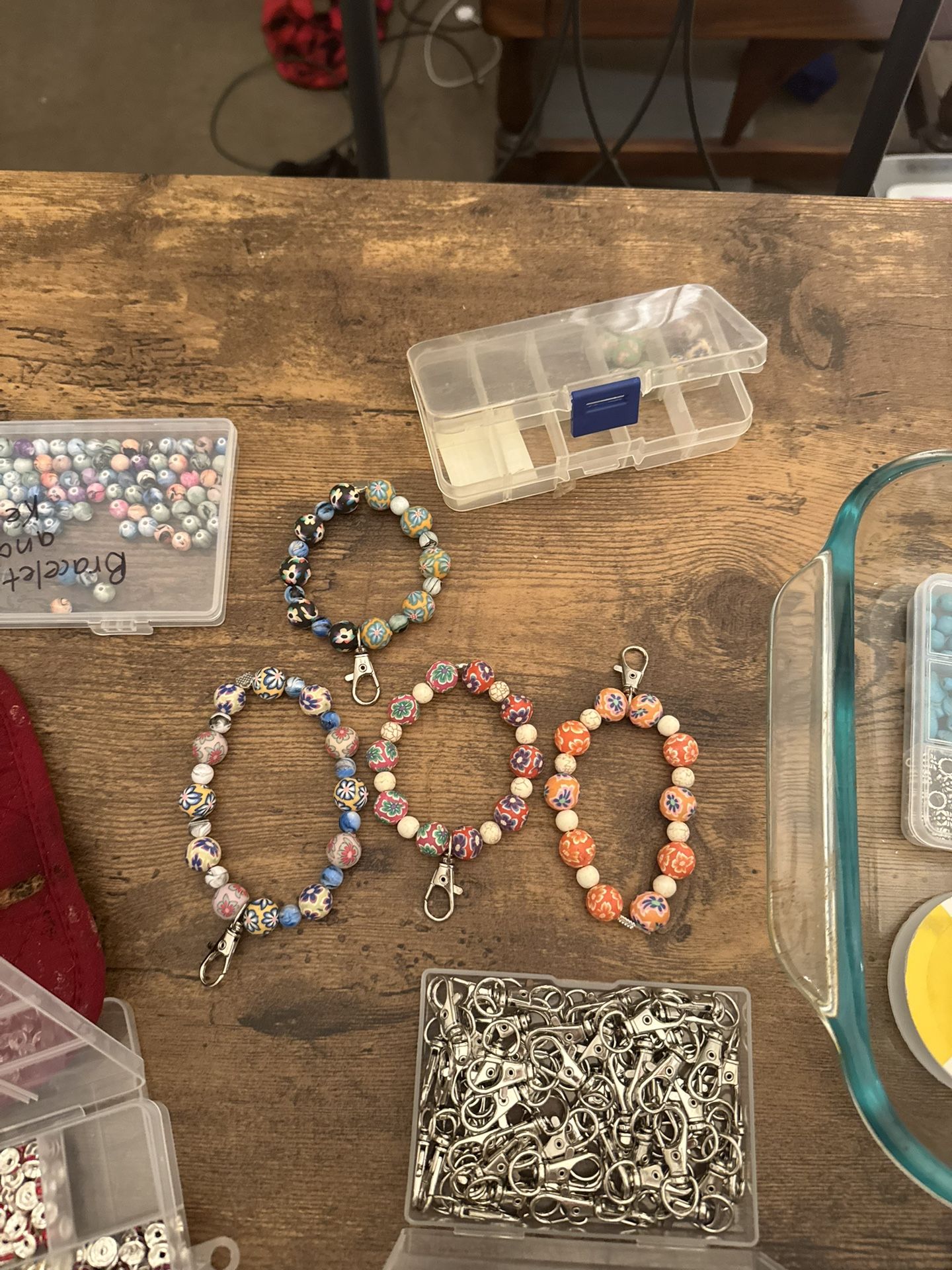 Bracelet, Necklaces, Keychains