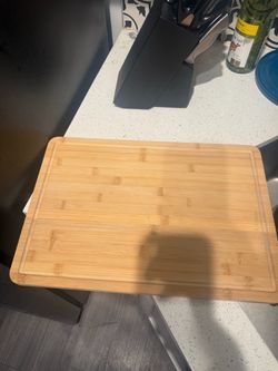 Bamboo Cutting Board with Juice Groove
