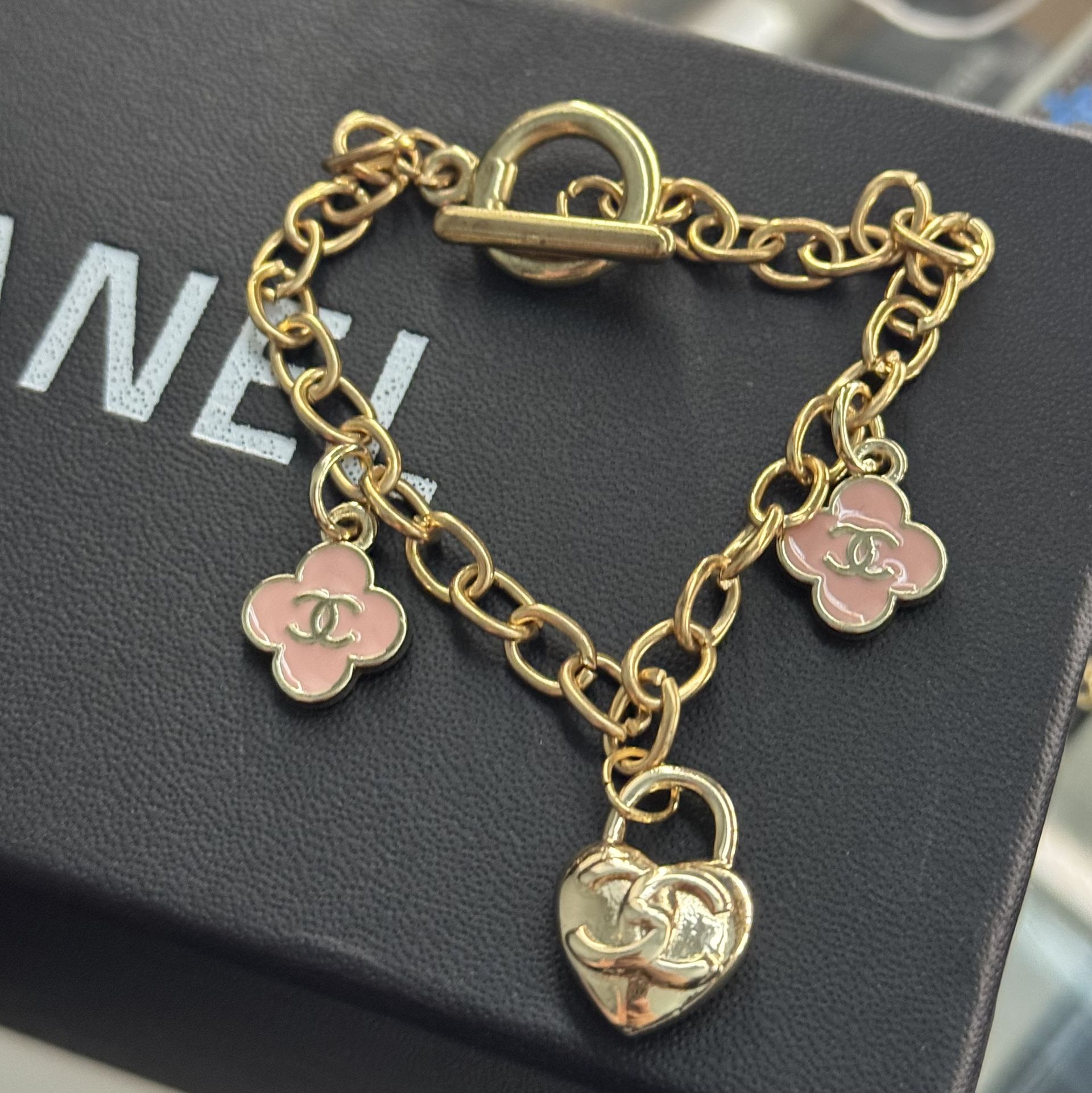 CC Upcycled Charm Bracelet 