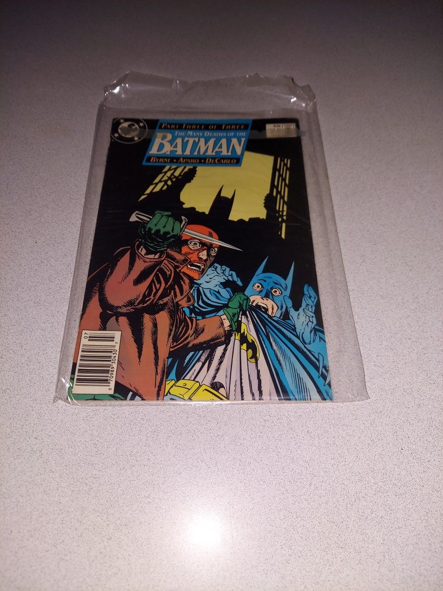 1989 BATMAN #435 COMIC BAGGED