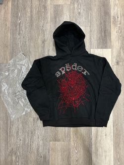 Black/Red Spider Hoodie