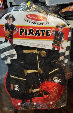 Kids Pirate Halloween Costume 