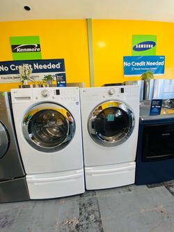 Washer and dryer no credit needed