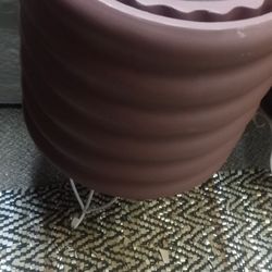 New Rippled Fiber Clay Garden Planter's High Quality Masterpiece Very Detailed 