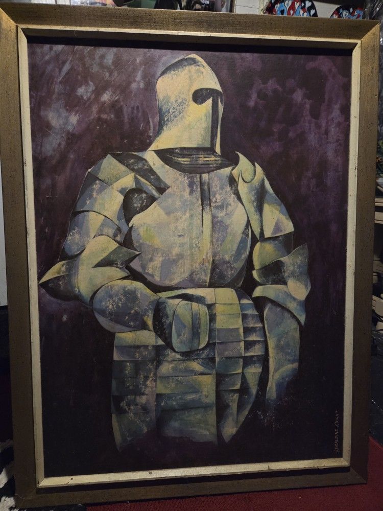 28 × 37 Large Picture of A Man Of Armor