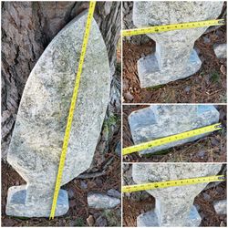 Decorative Granite Indian Arrow.