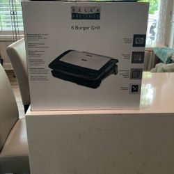 Bella Pro Series 6 Burger Grill