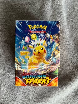 Pokemon TCG Violet & Scarlet Surging Sparks box
