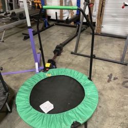 New 41" Mini Exercise Trampoline 330 Ibs Capacity