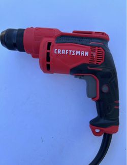 Drill CRAFTSMAN 7-Amp 3/8-inch Corded Electric (New In Box)