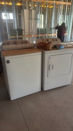 Washer and dryer