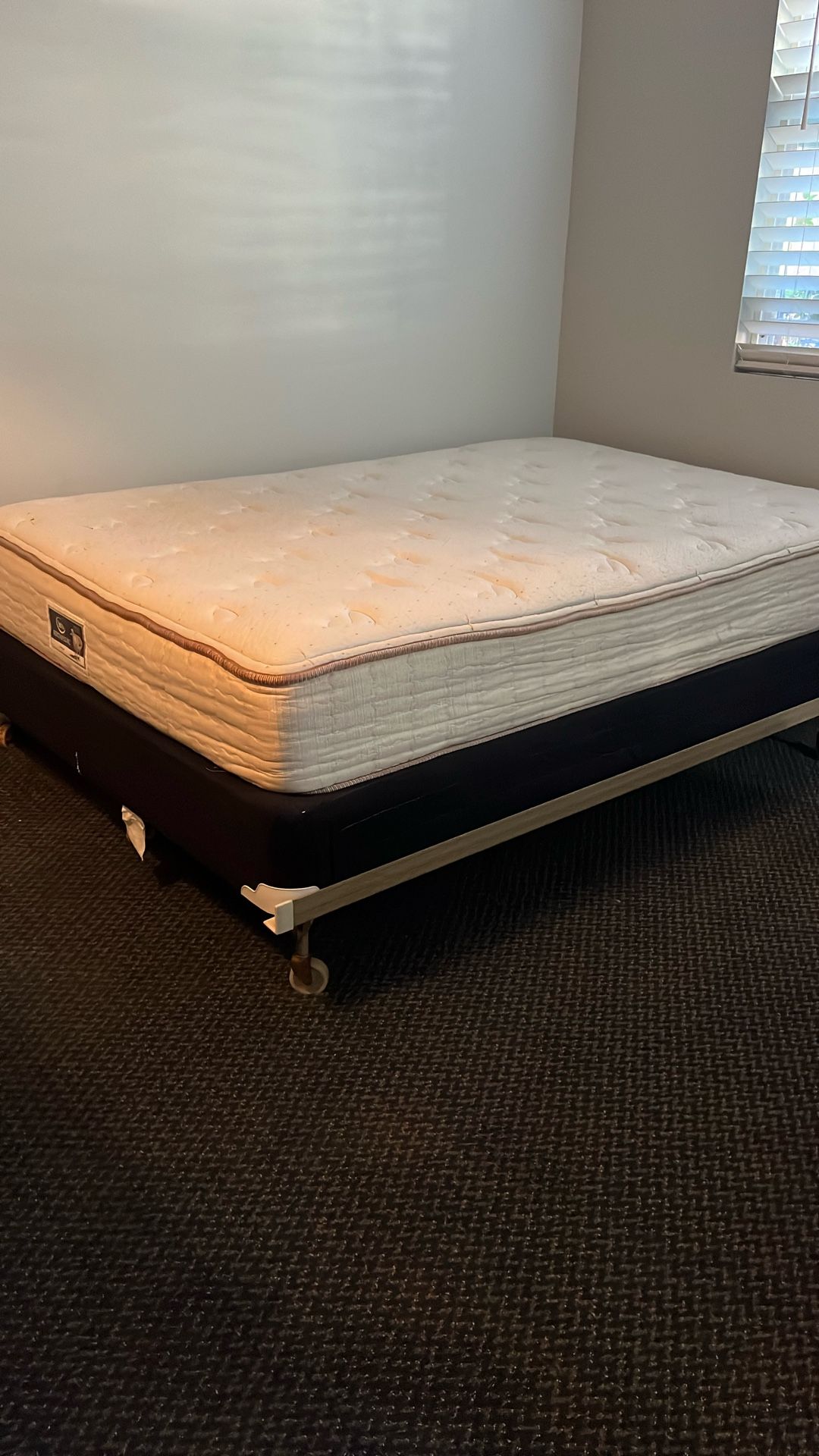 Full Size Bed, Box Spring, Frame