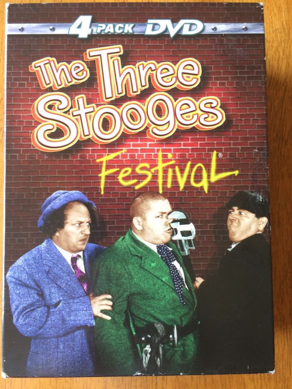 The three stooges: Festival 4 pack with the three stooges movie DVDs