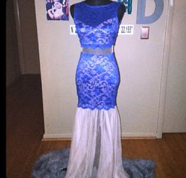 Royal Blue Dress Formal / Prom 5/6