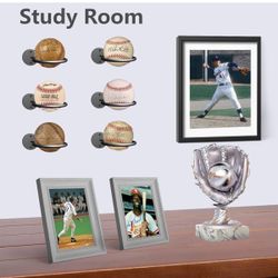 Baseball/bat Wall Mount Display 