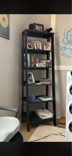 Ladder shelf