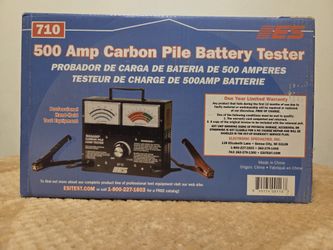 500 Amp Carbon Pile Battery Tester MDL-710 Electronic Specialties , New In Box