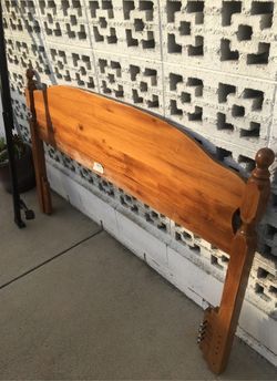 Head board and bed frame