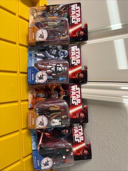 Star Wars The Force Awakens Action Figures Lot of 4