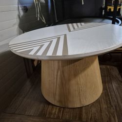 Round Painted Table 