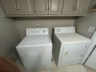 Washer and dryer