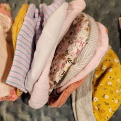 10 Baby Caps Size 0-6 months