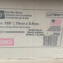 Senco Nails 3”x.135” Coil Collated Framing Nails