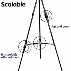 65inches Art Stand Adjustable Easel, Wedding, Presentation Display Very steady