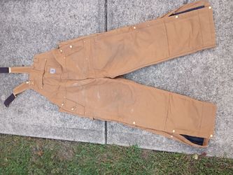 Carhartt Duck Canvas Bib Overalls
