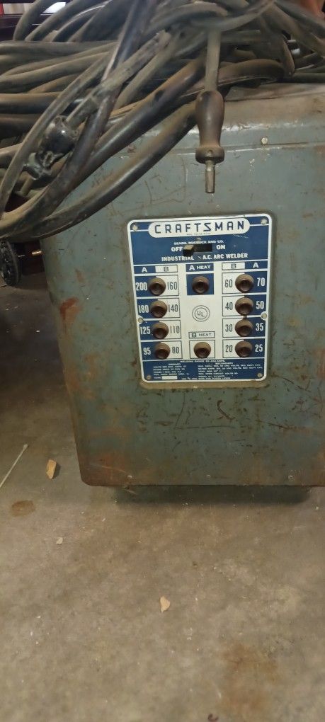 Vintage Craftsman Welder