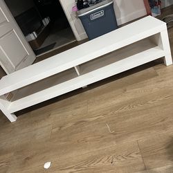 IKEA white tv stand