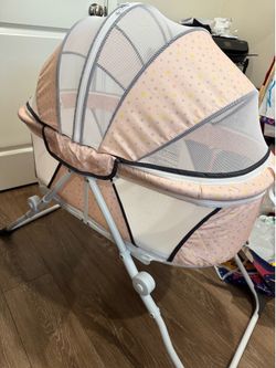 Portable Bassinet - Pink