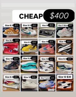 Nikes Jordan’s and more all for $400
