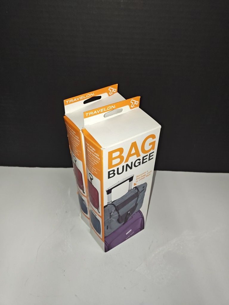 Travelon Bag Bungee Add Luggage Strap One Size Travel Suitcase Attachment Set 2