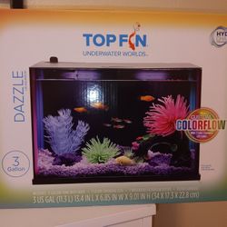 Fish Tank W Accessories 