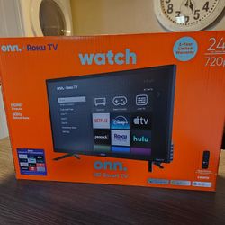 24” Roku TV Brand New!